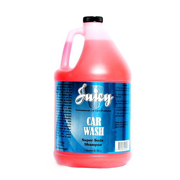 Juicy Car Wash CWSSS-Gal Car Wash Super Suds Shampoo (Gallon)